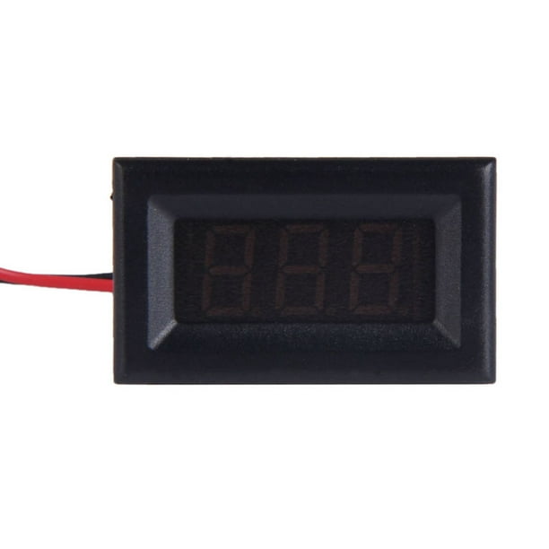 Two Wires Digital Voltmeter LED Display DC2.5-30V Voltage Meter 